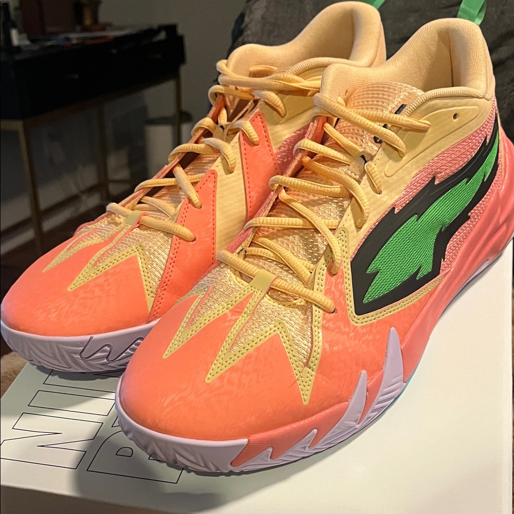 Puma Scoot Zeros 'Georgia Peach' Colorful Athletic Sneakers